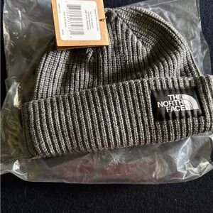 The North Face Gray Knit Beanie
